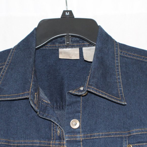 Erika Dark Wash Denim Jacket - Picture 2 of 3